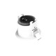 Collerette Basse Luminance Rond/Rond Blanc/Noir Pour Spot ÉCLAT II