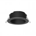 Collerette Basse Luminance Rond/Rond Noir/Noir Pour Spot ÉCLAT II