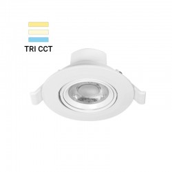 Spot LED Orientable CCT 5W 3000°K/4000°K/6500°K