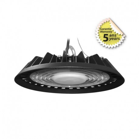 Lampe Mine High Bay LED Slim 150W 4000K IP65 Garantie 5 Ans