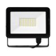 Projecteur LED Noir - Plat - 30 WATT, 6000°K, IP65