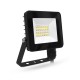 Projecteur LED Noir - Plat - 20 WATT, 6000°K, IP65