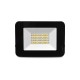 Projecteur LED Noir - Plat - 20 WATT, 6000°K, IP65