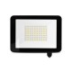 Projecteur LED Noir - Plat - 50 WATT, 6000°K, IP65