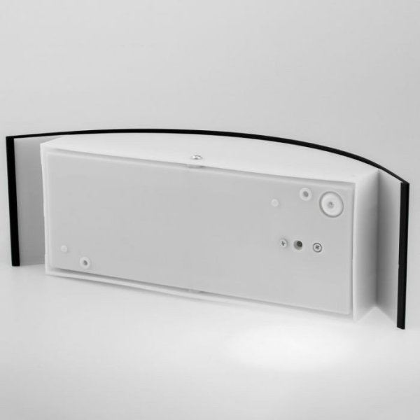 Applique murale E27 Noire IP44