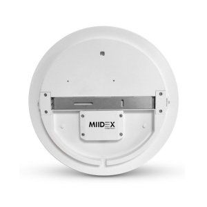 Plafonnier LED rond 280mm 230V 18W 3000K 5Ans