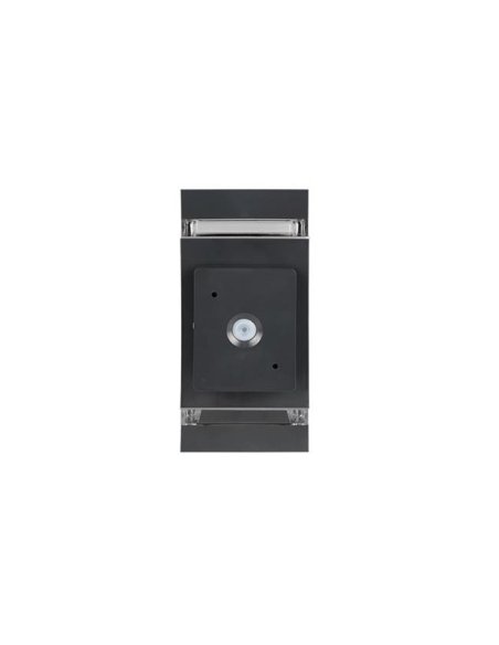 Applique murale Gris Anthracite Double GU10 Rectangle IP65