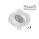 Spot LED SMD Orientable Dimmable 5W 3000°K (boîte de 3)