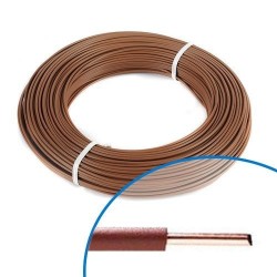 Câble Electrique 1 x 1,5mm² L100m Marron