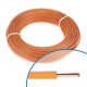 Câble Electrique 1 x 1,5mm² L100m Orange