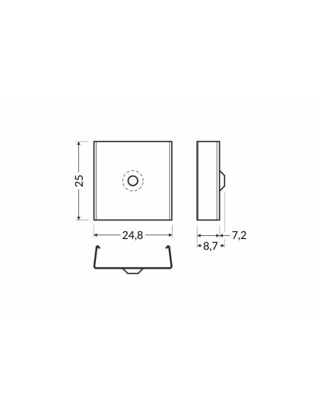 Support de montage U7 souple cone