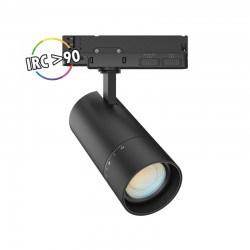 Spot LED sur Rail Noir 10/15/20W CCT Angle ajustable