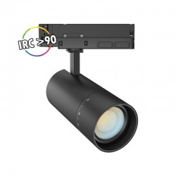 Spot LED sur Rail Noir 25/30/35W CCT Angle ajustable