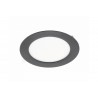 Plafonnier LED Noir Ø 224 ROND 19 Watt 4000°K