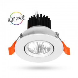 Spot LED Orientable 5W 4000°K IRC90