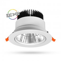 Spot LED Orientable 12W 3000°K IRC90