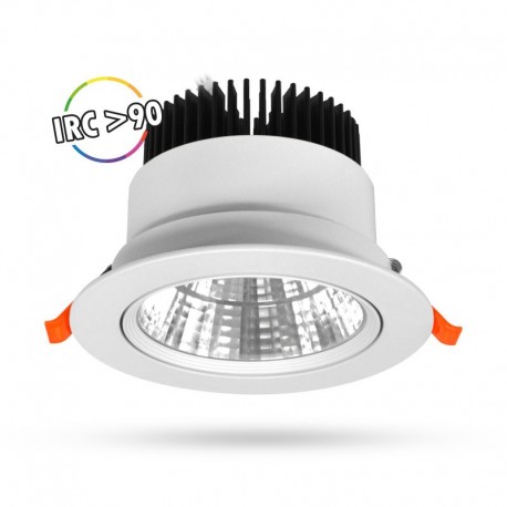 Spot LED Orientable 12W 3000°K IRC90