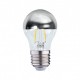 Ampoule LED 2 WATT Filament E27 G45 Argent 2700°K BOITE