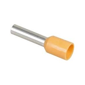 Lot de 50 Embouts de Câblage 4²  Orange