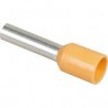 Lot de 50 Embouts de Câblage 4² Orange