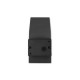 Applique murale 12W - Noir - 4000°K - IP54