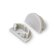 Terminaison Profile LED Courbe12 arrondi Gris (x2)