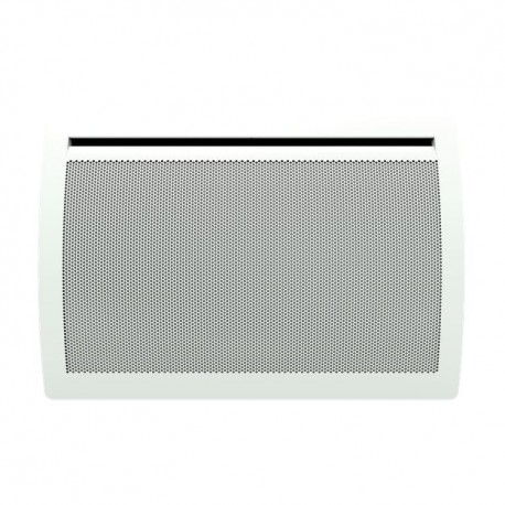 Quartéa-D rayonnant horizontal 750W blanc - avec détection de fenêtre ouverte et programmation - Origine France Garantie