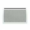 Quartéa-D rayonnant horizontal 750W blanc - avec détection de fenêtre ouverte et programmation - Origine France Garantie
