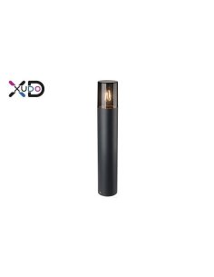 Potelet Noir Rond E27 50cm IP44