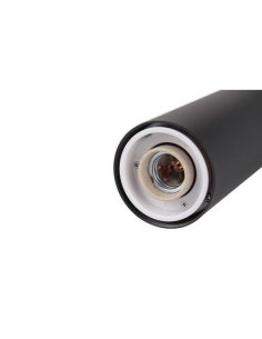 Potelet Noir Rond E27 50cm IP44 2