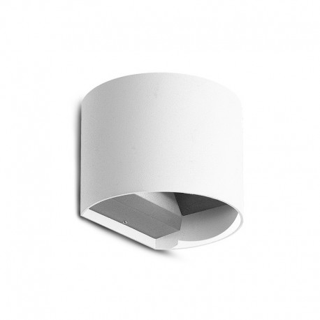 Applique murale LED Rond Blanc 6W 3000°K IP54