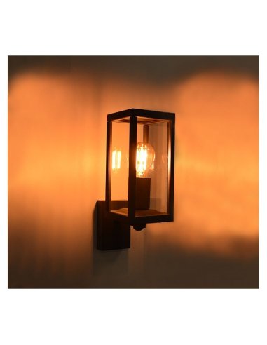 Applique murale E27 Gris Anthracite