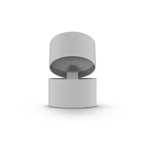 Applique Décorative CCT 6W Blanc/Doré Inclinable/Orientable IP20