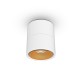 Applique Décorative CCT 6W Blanc/Doré Inclinable/Orientable IP20