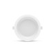 Collerette Ronde Blanche Incurvée Pour Downlight CYNIUS 9W-10W