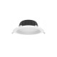 Collerette Ronde Blanche Incurvée Pour Downlight CYNIUS 15W