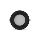 Collerette Ronde Noire Incurvée Pour Downlight CYNIUS 9W-10W