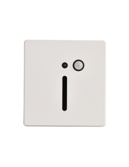 Lumière d'ambiance Avec Détecteur LED 3W - Carré - Blanc - 4000°K - IP20