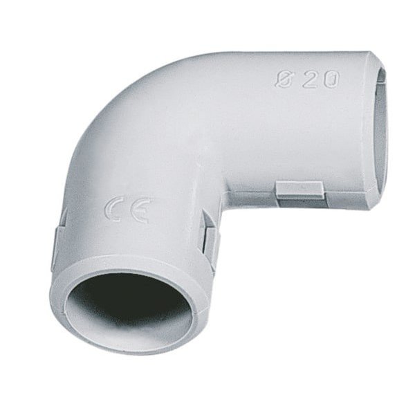 Coude 90° PVC Ø25 - IP40