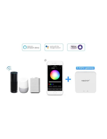 Spot LED sur rail RGB+CCT 30W Noir