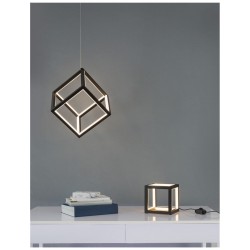 Suspension cube 45W 3000°K Dim NOVALUCE GABBIA 