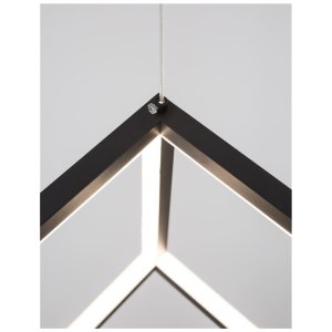Suspension cube 45W 3000°K Dim NOVALUCE GABBIA 