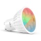 LED 4W GU10 RGB+ BLC 38° BOITE