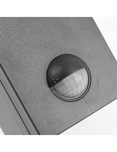 Applique murale Avec Détecteur Crépusculaire Gris Anthracite 10W 4000°K IP54 2