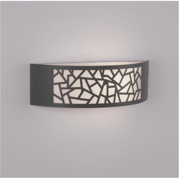 Applique Murale Gris 1 x E27 IP54 NOVALUCE SANTO 