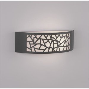 Applique Murale Gris 1 x E27 IP54 NOVALUCE SANTO 