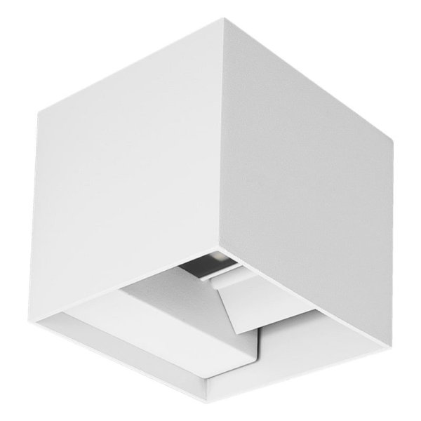 Applique Murale 20W - CCT - Carré - Blanc - IP65