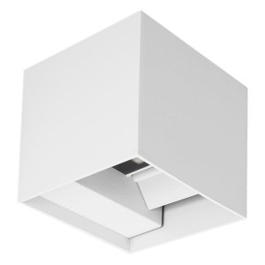 Applique Murale 20W - CCT - Carré - Blanc - IP65