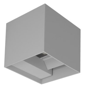 Applique Murale 20W - CCT - Carré - Gris - IP65