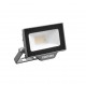 Projecteur Noir SMILE 10W - 1000Lm - 4000°K - IP65 + Détecteur 